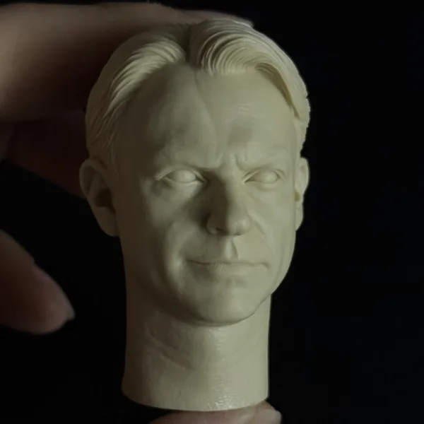 Sam Neill - 1/6 Scale Unpainted Action Figure Head Sculpt