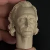 Tom Hiddleston Loki - 1/6 Scale Unpainted Action Figure Head Sculpt