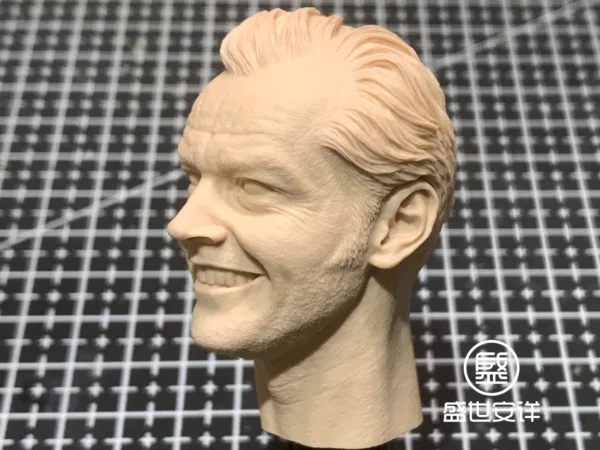 Jack Nicholson - 1/6 Scale Unpainted Action Figure Head Sculpt