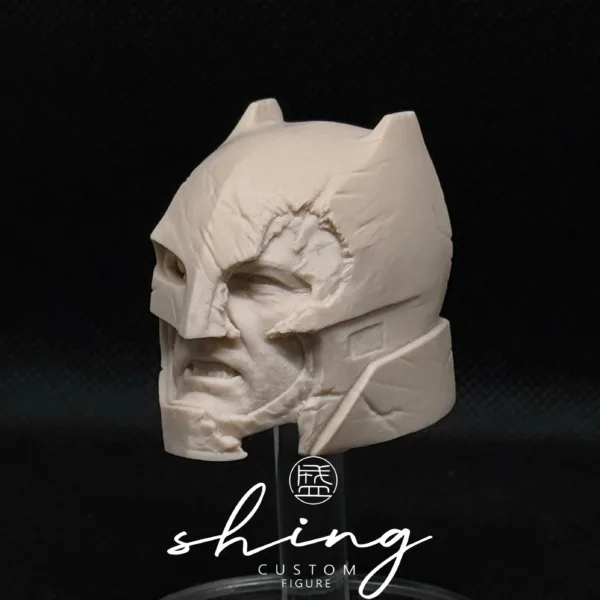 Bruce Wayne Batman - 1/6 Scale Unpainted Action Figure Head Sculpt