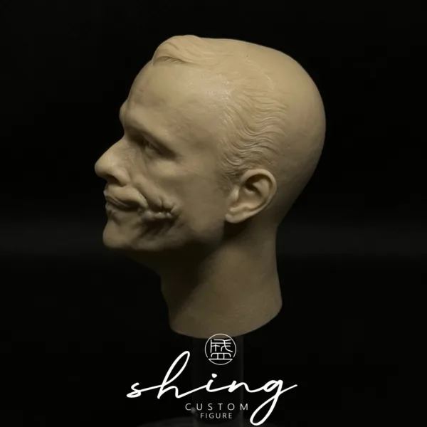 Heath Ledger Joker - 1/6 Scale Unpainted Action Figure Head Sculpt