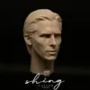 Christian Bale Batman - 1/6 Scale Unpainted Action Figure Head Sculpt