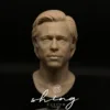 Brad Pitt - 1/6 Scale Unpainted Action Figure Head Sculpt