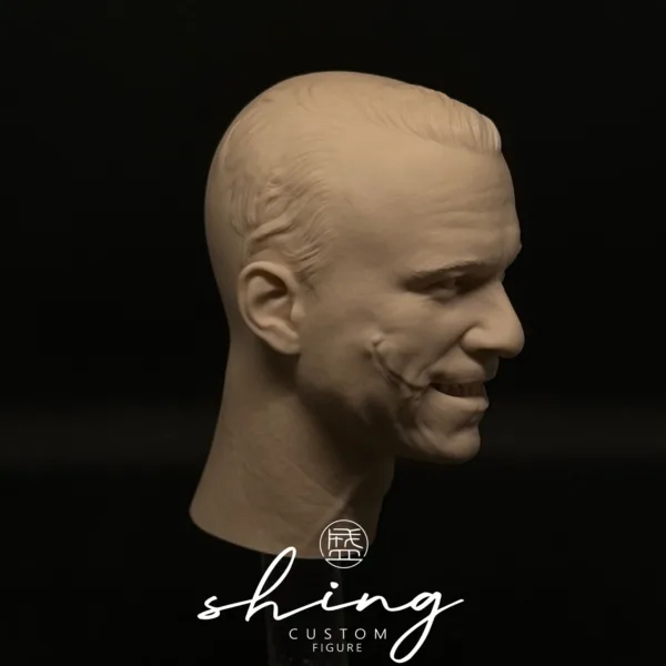 Heath Ledger Joker - 1/6 Scale Unpainted Action Figure Head Sculpt