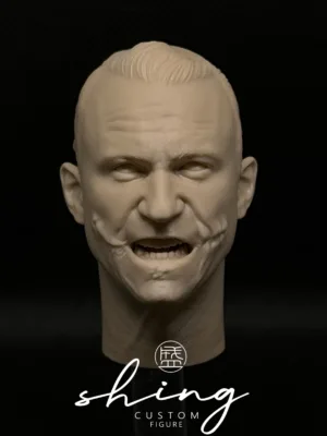 Heath Ledger Joker - 1/6 Scale Unpainted Action Figure Head Sculpt