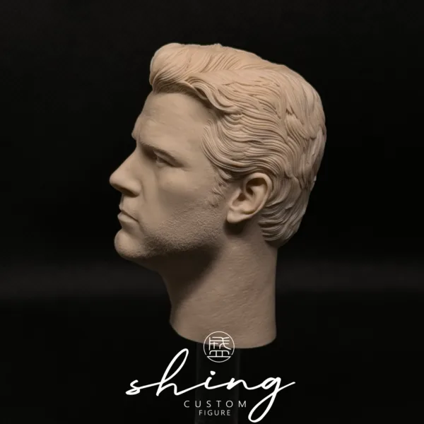 Ben Affleck Batman - 1/6 Scale Unpainted Action Figure Head Sculpt