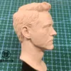 Tony Stark Ironman - 1/6 Scale Unpainted Action Figure Head Sculpt