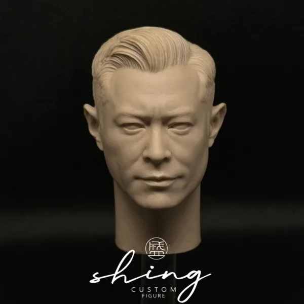 古天乐 Louis Koo - 1/6 Scale Unpainted Action Figure Head Sculpt
