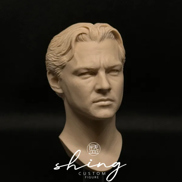 Leonardo DiCaprio - 1/6 Scale Unpainted Action Figure Head Sculpt