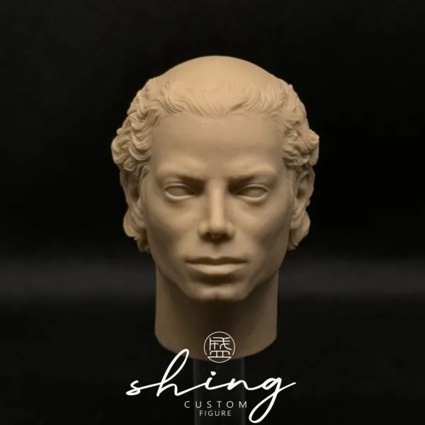 Michael Jackson - 1/6 Scale Unpainted Action Figure Head Sculpt