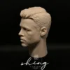 Brad Pitt - 1/6 Scale Unpainted Action Figure Head Sculpt