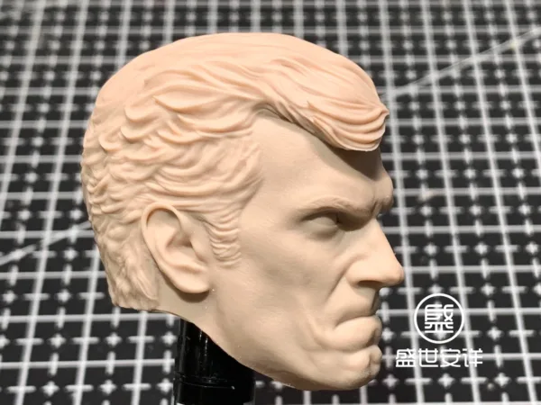 Henry Cavill Superman - 1/6 Scale Unpainted Action Figure Head Sculpt