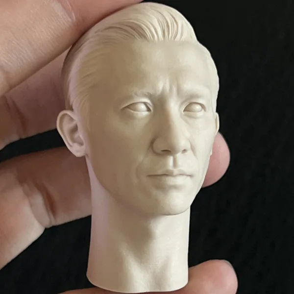 梁朝伟 Tony Leung Chiu Wai - 1/6 Scale Unpainted Action Figure Head Sculpt