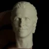 Christian Bale Batman - 1/6 Scale Unpainted Action Figure Head Sculpt