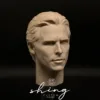 Christian Bale Batman - 1/6 Scale Unpainted Action Figure Head Sculpt