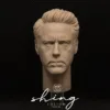 Tony Stark Ironman - 1/6 Scale Unpainted Action Figure Head Sculpt