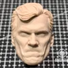 Henry Cavill Superman - 1/6 Scale Unpainted Action Figure Head Sculpt