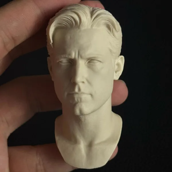 Ben Affleck Batman - 1/6 Scale Unpainted Action Figure Head Sculpt
