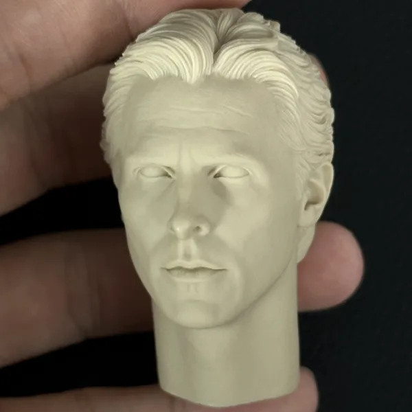 Christian Bale Batman - 1/6 Scale Unpainted Action Figure Head Sculpt