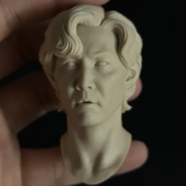 이정재 Lee Jung Jae - 1/6 Scale Unpainted Action Figure Head Sculpt