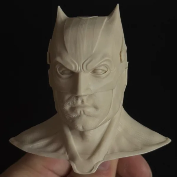 Ben Affleck Batman - 1/6 Scale Unpainted Action Figure Head Sculpt