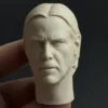 Keanu Reeves - 1/6 Scale Unpainted Action Figure Head Sculpt