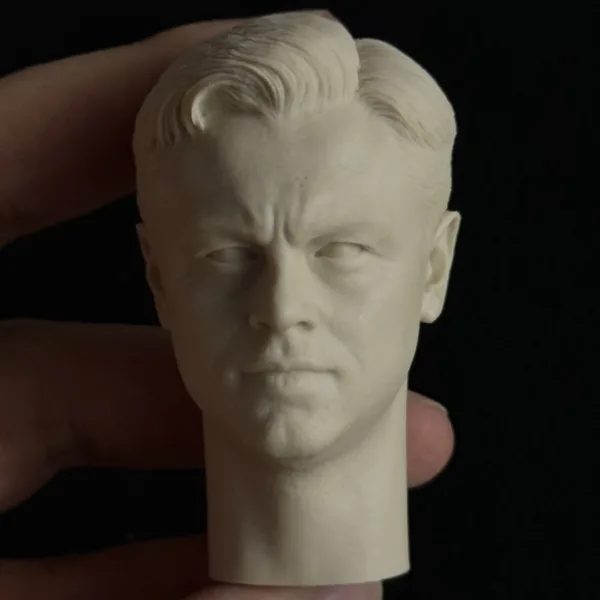 Leonardo DiCaprio - 1/6 Scale Unpainted Action Figure Head Sculpt