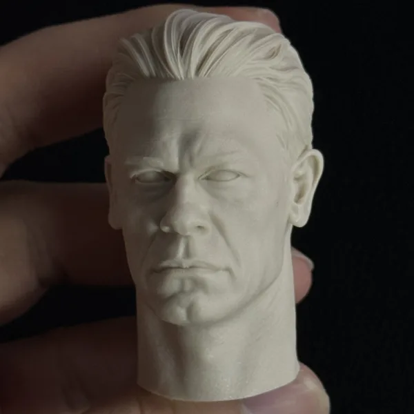 John Cena - 1/6 Scale Unpainted Action Figure Head Sculpt