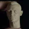 Daniel Craig James Bond - 1/6 Scale Unpainted Action Figure Head Sculpt