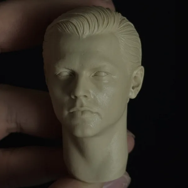 Leonardo DiCaprio - 1/6 Scale Unpainted Action Figure Head Sculpt