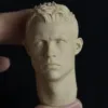 CR7 Ronaldo - 1/6 Scale Unpainted Action Figure Head Sculpt