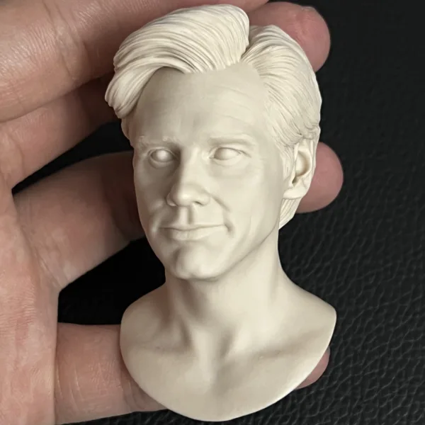 Jim Carrey - 1/6 Scale Unpainted Action Figure Head Sculpt