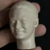周润发 Chow Yun Fat - 1/6 Scale Unpainted Action Figure Head Sculpt