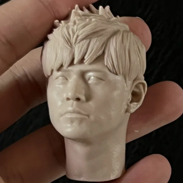 周杰伦 Jay Chou - 1/6 Scale Unpainted Action Figure Head Sculpt
