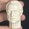 Marlon Brando - 1/6 Scale Unpainted Action Figure Head Sculpt