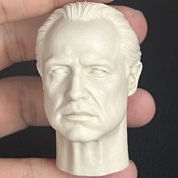 Marlon Brando - 1/6 Scale Unpainted Action Figure Head Sculpt