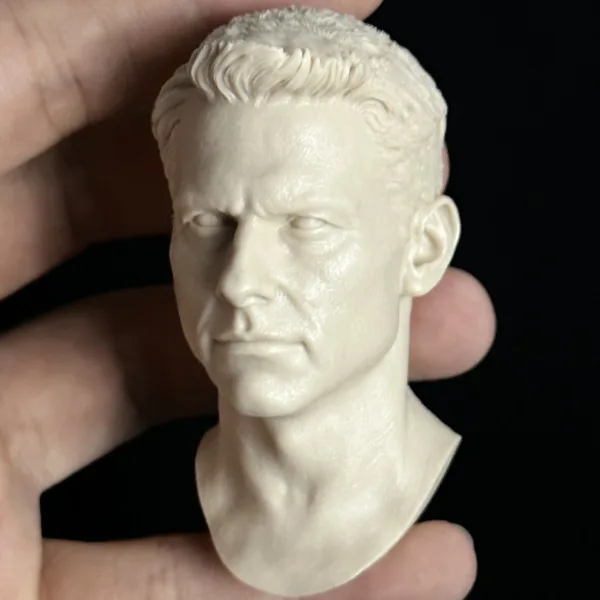 Tom Cruise - 1/6 Scale Unpainted Action Figure Head Sculpt