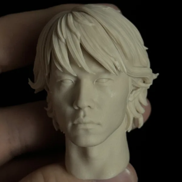周杰伦 Jay Chou - 1/6 Scale Unpainted Action Figure Head Sculpt