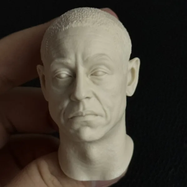 Breaking Bad Giancarlo Esposito - 1/6 Scale Unpainted Action Figure Head Sculpt