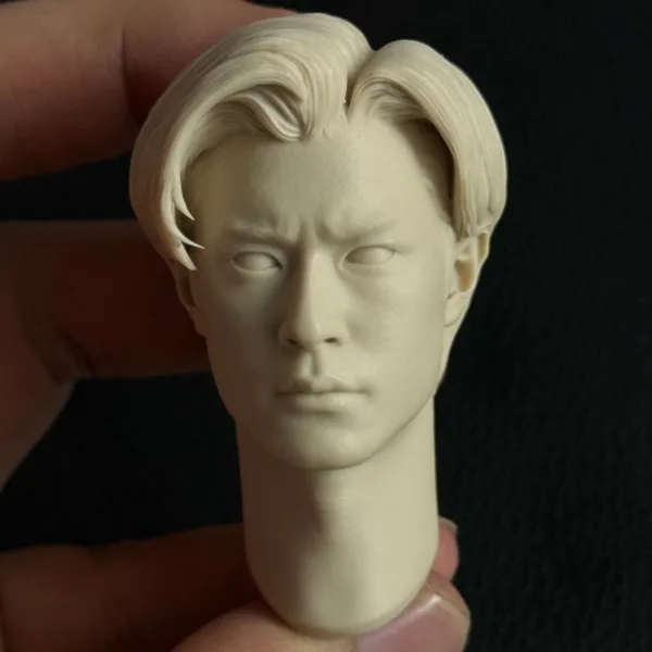 古天乐 Louis Koo - 1/6 Scale Unpainted Action Figure Head Sculpt