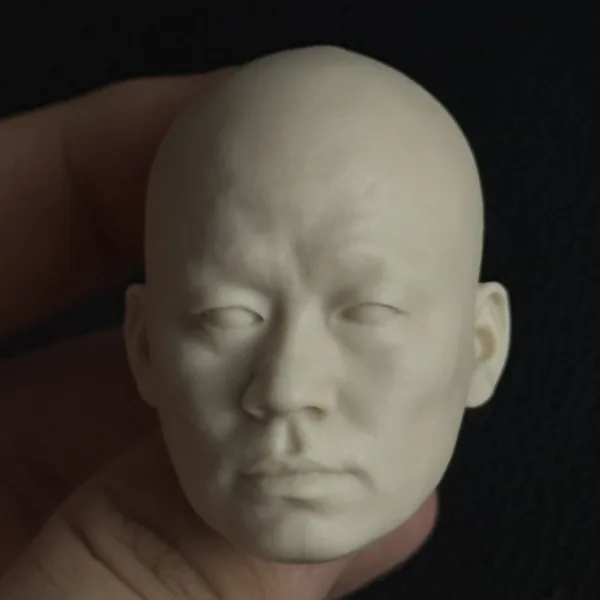 王宝强 - 1/6 Scale Unpainted Action Figure Head Sculpt