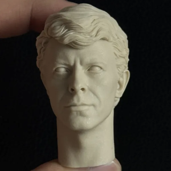 David Bowie - 1/6 Scale Unpainted Action Figure Head Sculpt