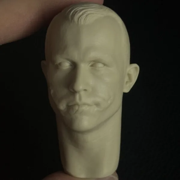 Heath Ledger Joker - 1/6 Scale Unpainted Action Figure Head Sculpt