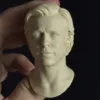 Brad Pitt - 1/6 Scale Unpainted Action Figure Head Sculpt