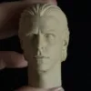 Christian Bale Batman - 1/6 Scale Unpainted Action Figure Head Sculpt