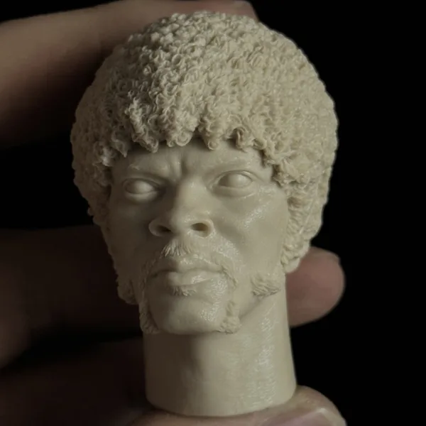 Samuel L. Jackson - 1/6 Scale Unpainted Action Figure Head Sculpt