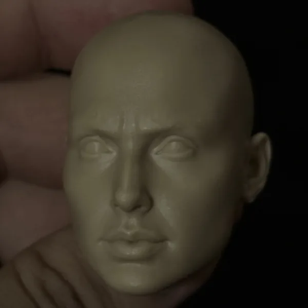 Gal Gadot Wonder Woman - 1/6 Scale Unpainted Action Figure Head Sculpt