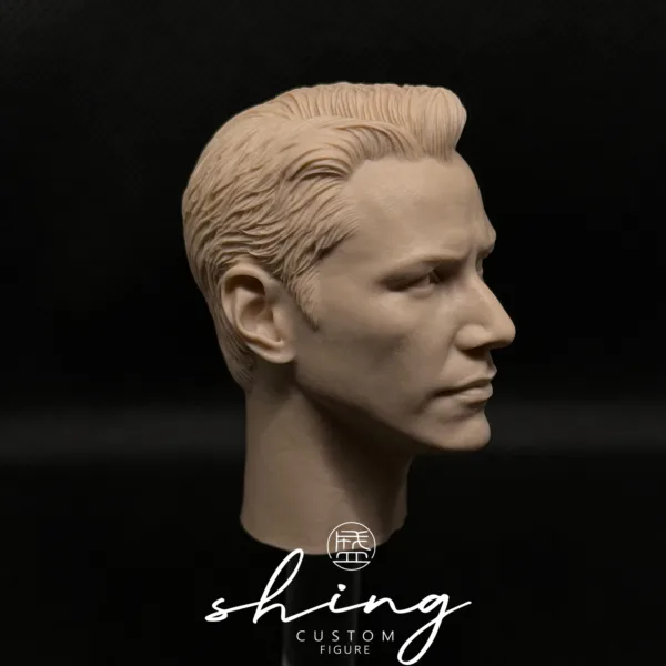 Keanu Reeves - 1/6 Scale Unpainted Action Figure Head Sculpt