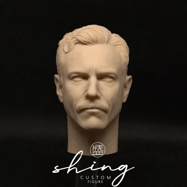Daniel Day-Lewis - 1/6 Scale Unpainted Action Figure Head Sculpt