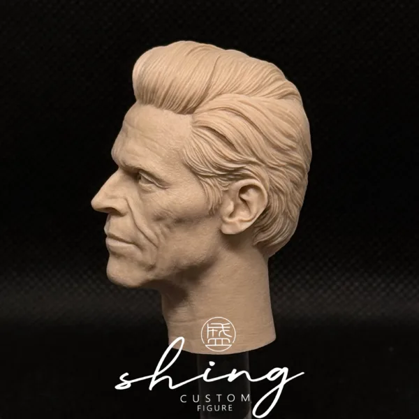 Green Goblin Willem Dafoe - 1/6 Scale Unpainted Action Figure Head Sculpt